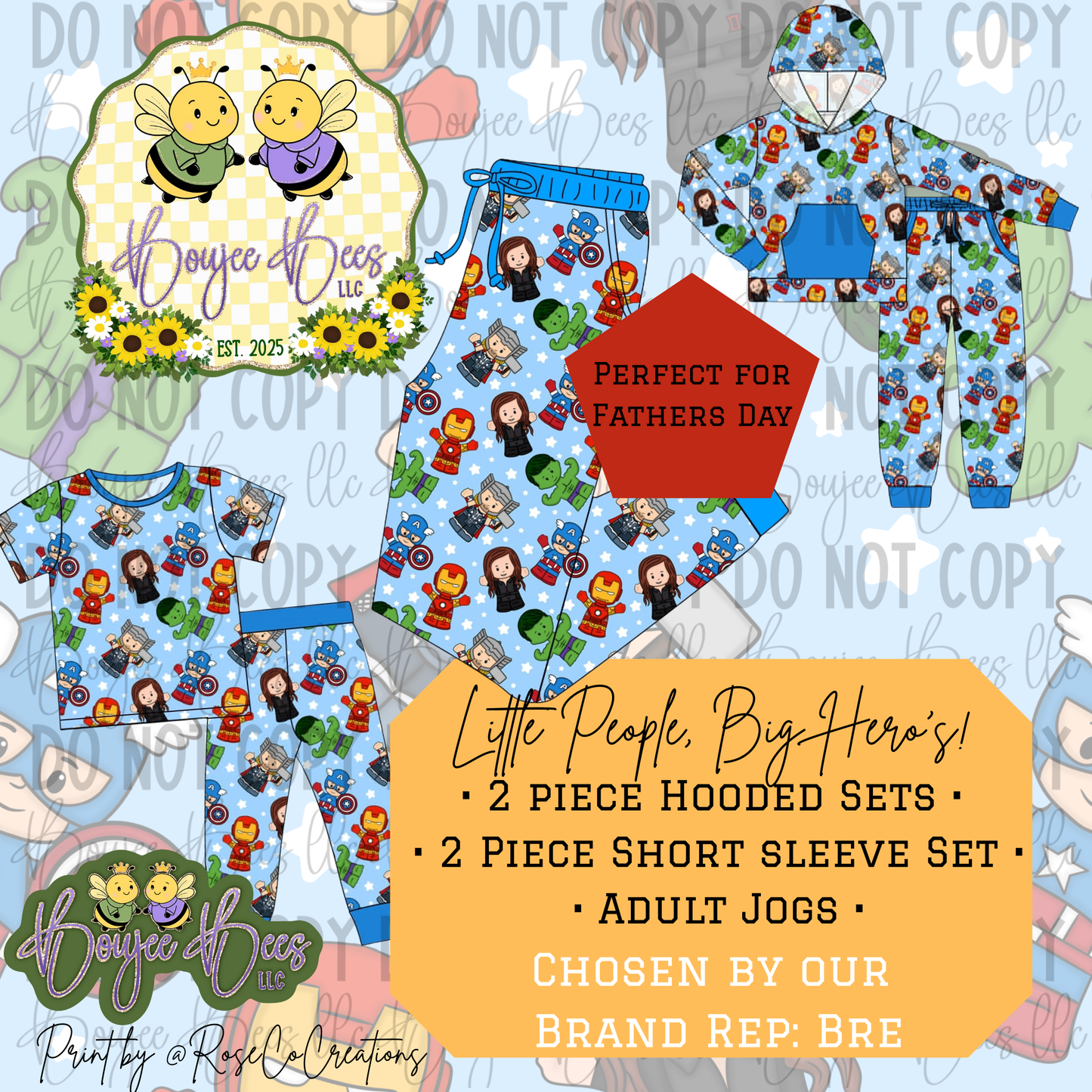 Little People, Big Hero’s 2 Piece Sleep Set