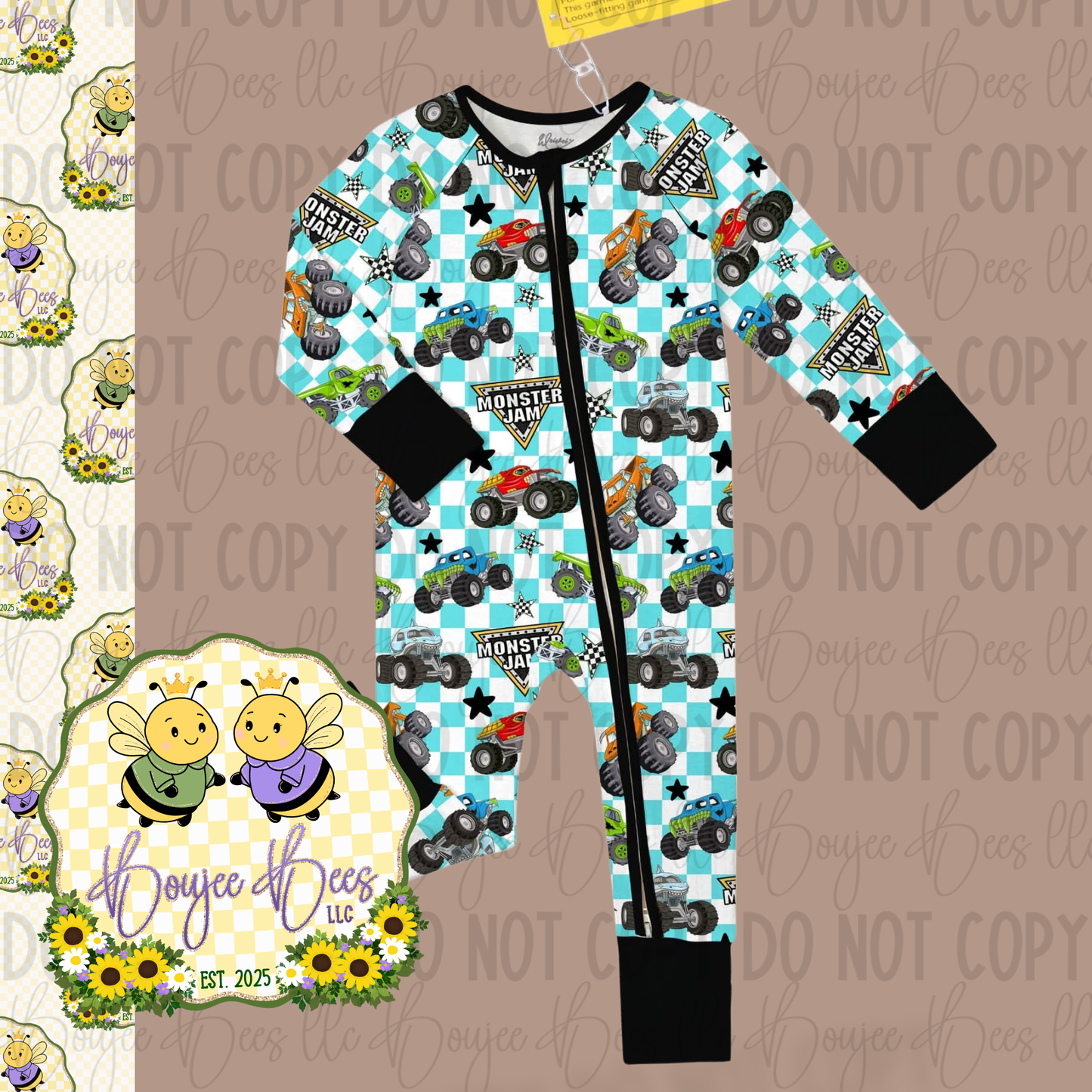 Monster Mash & Checks Zippie