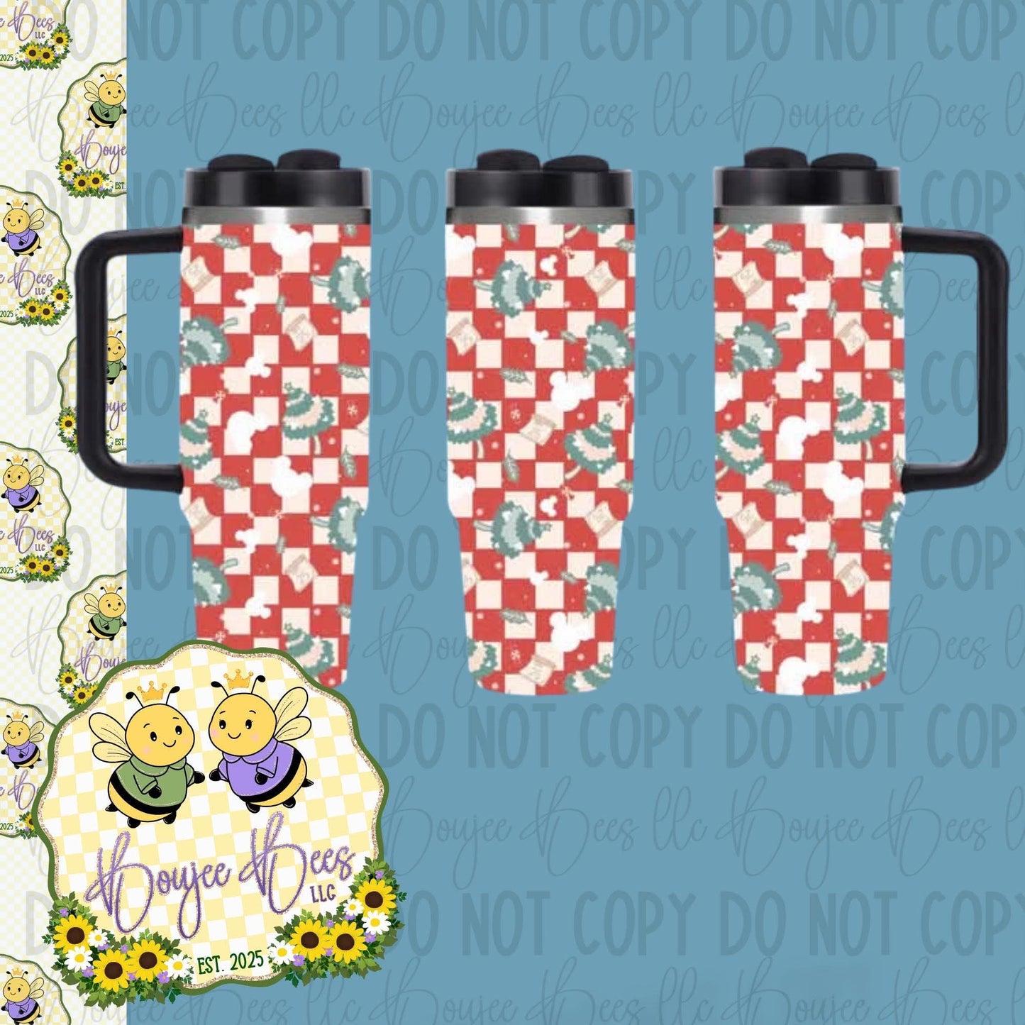 40oz Printed Tumblers- August Order