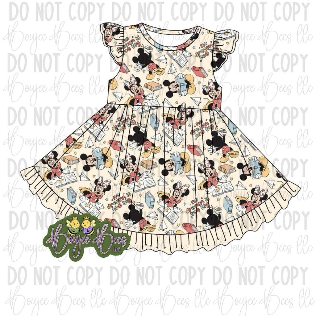 Learning with the Mouse Twirl Dress