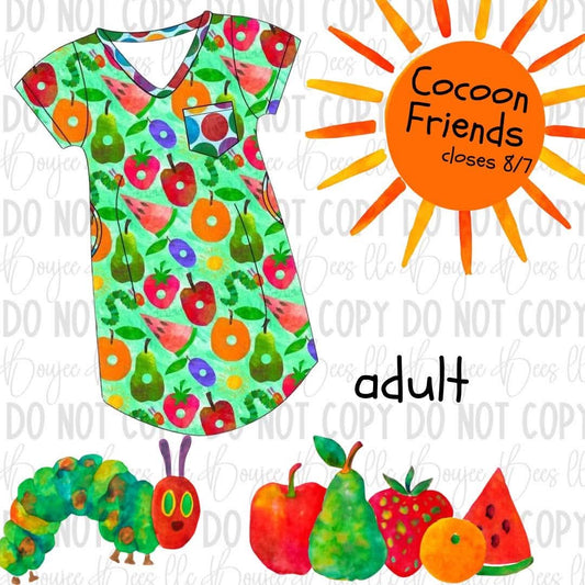 Cocoon Friends Adult Nightgown