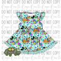Saved by the Crew Flutter Sleeve Twirl Dress