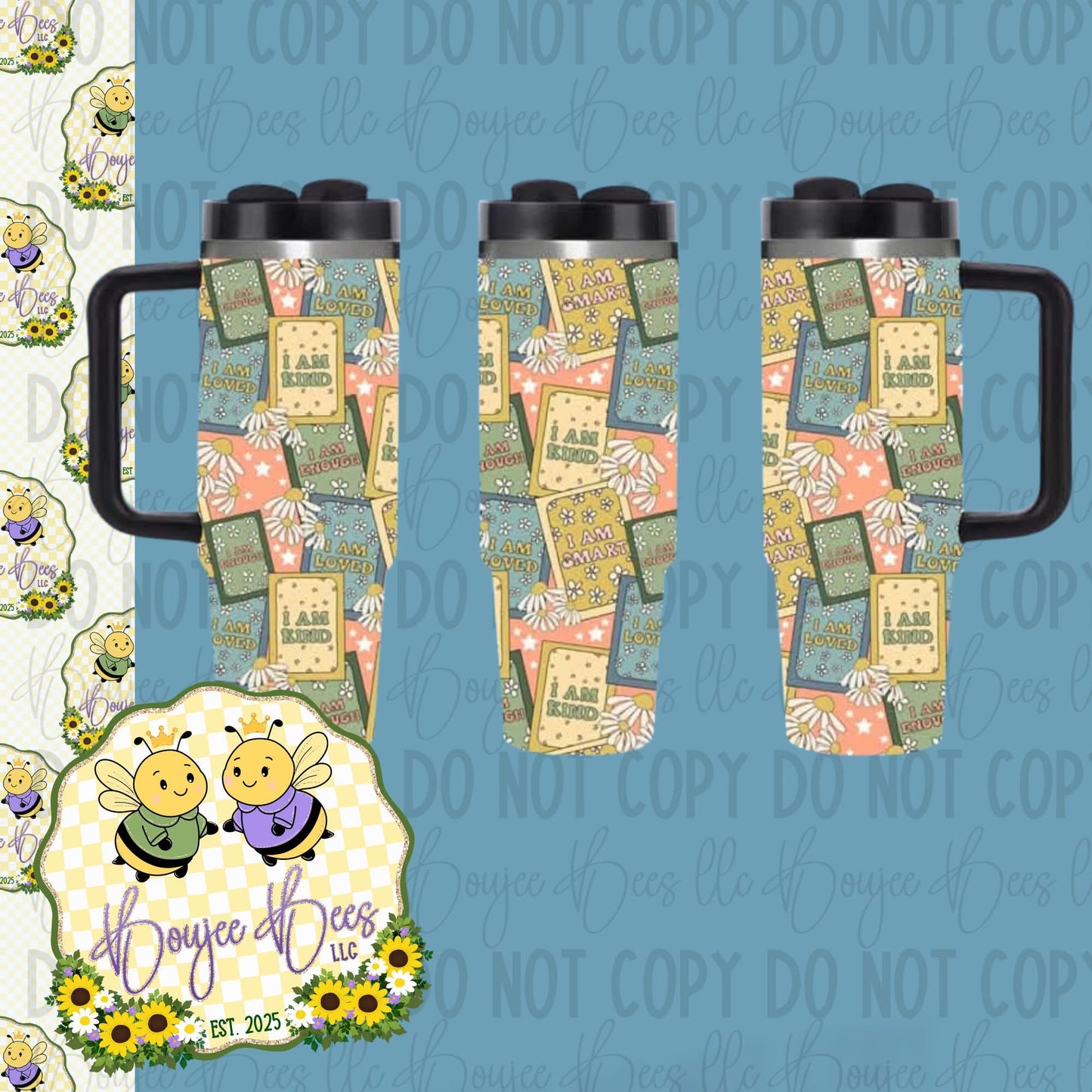 40oz Printed Tumblers- August Order