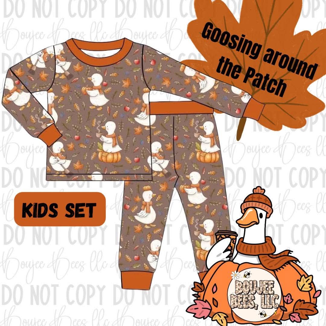 Goosing Around the Patch 2 Piece Kids Set