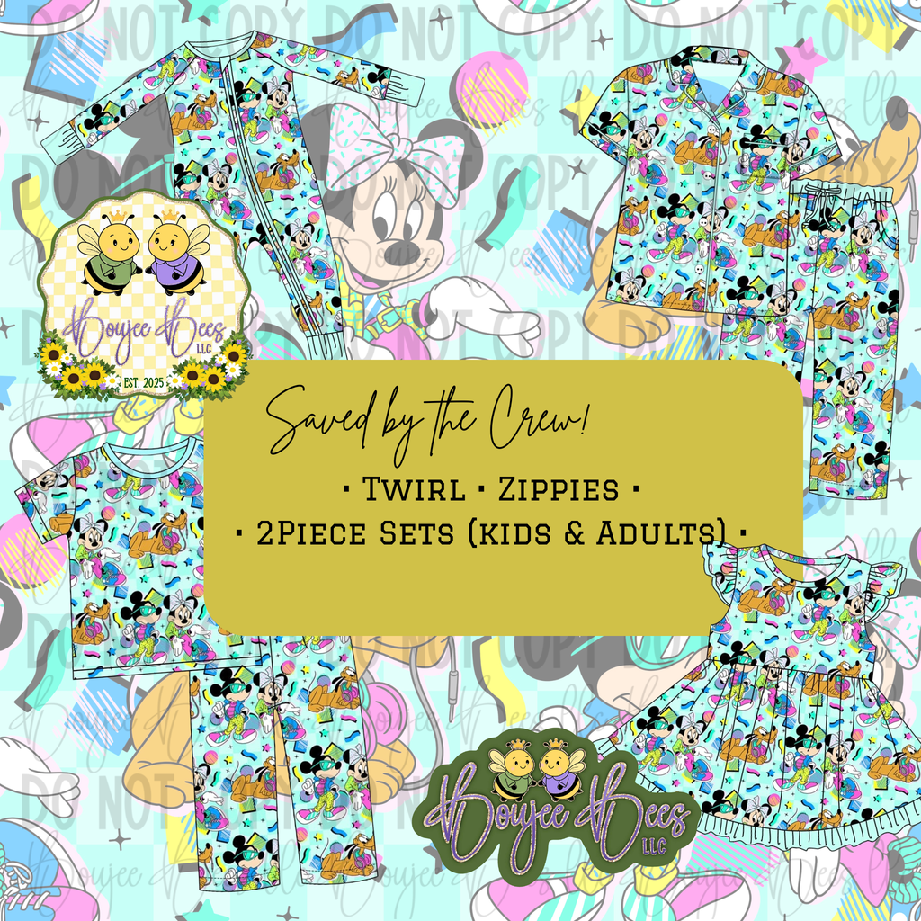 Saved by the Crew Flutter Sleeve Twirl Dress