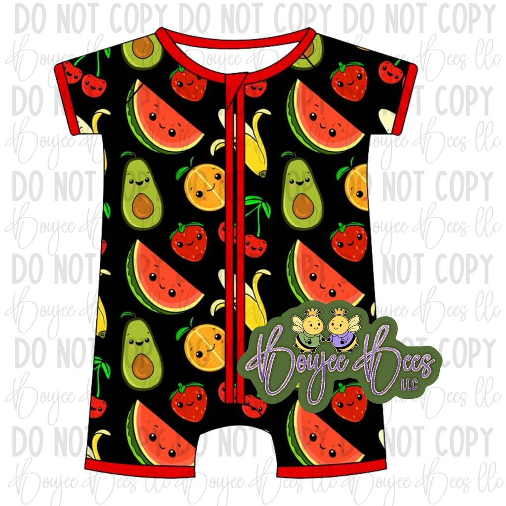 Dancing Fruits Shortie