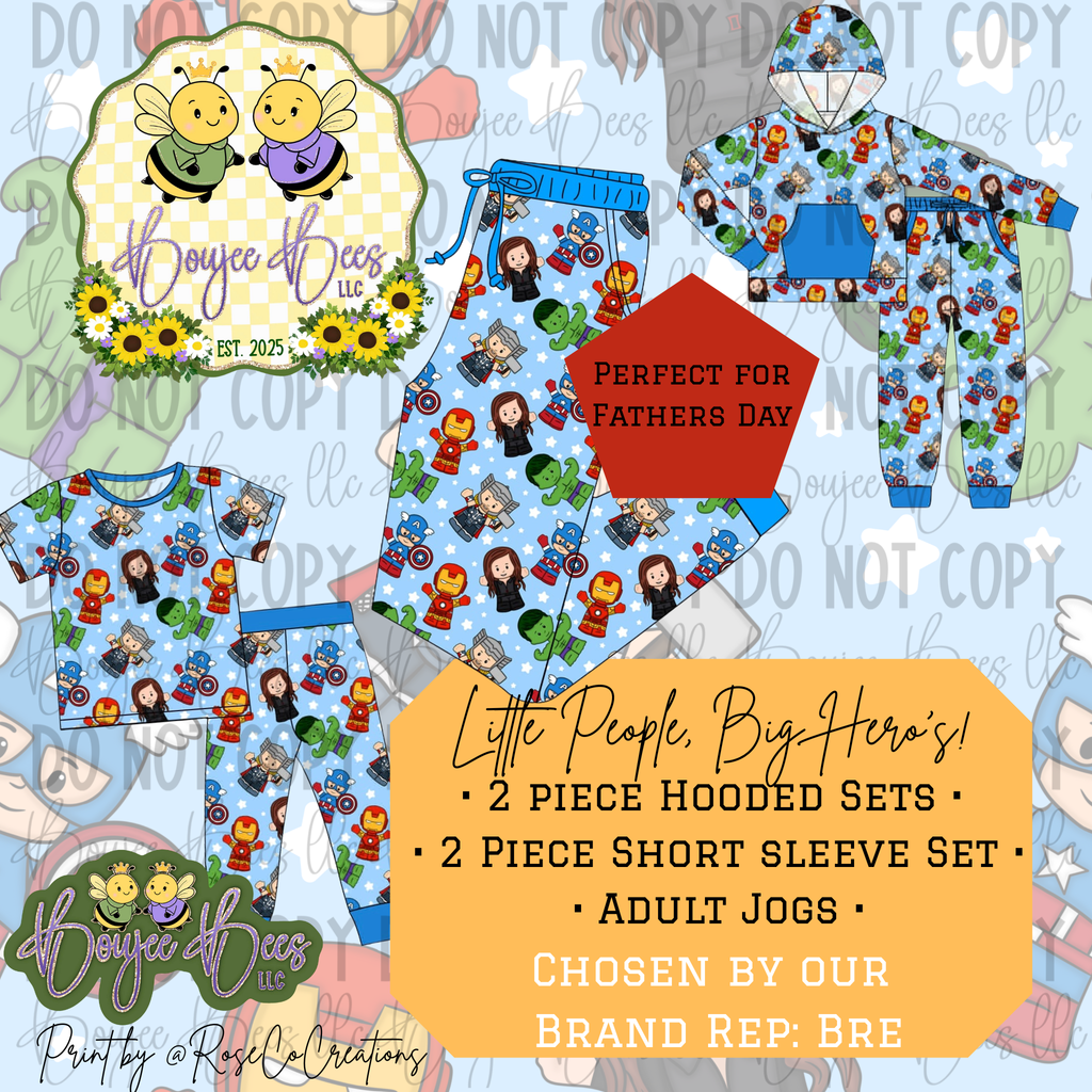 Little People, Big Hero’s 2 Piece Sleep Set