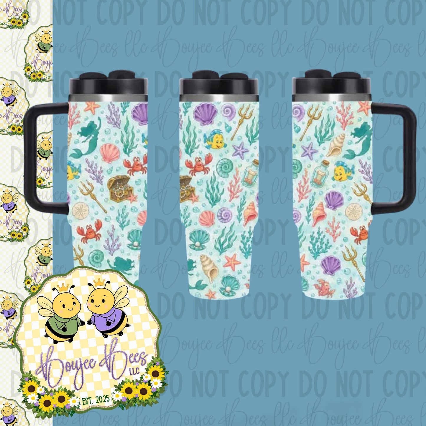 40oz Printed Tumblers- August Order