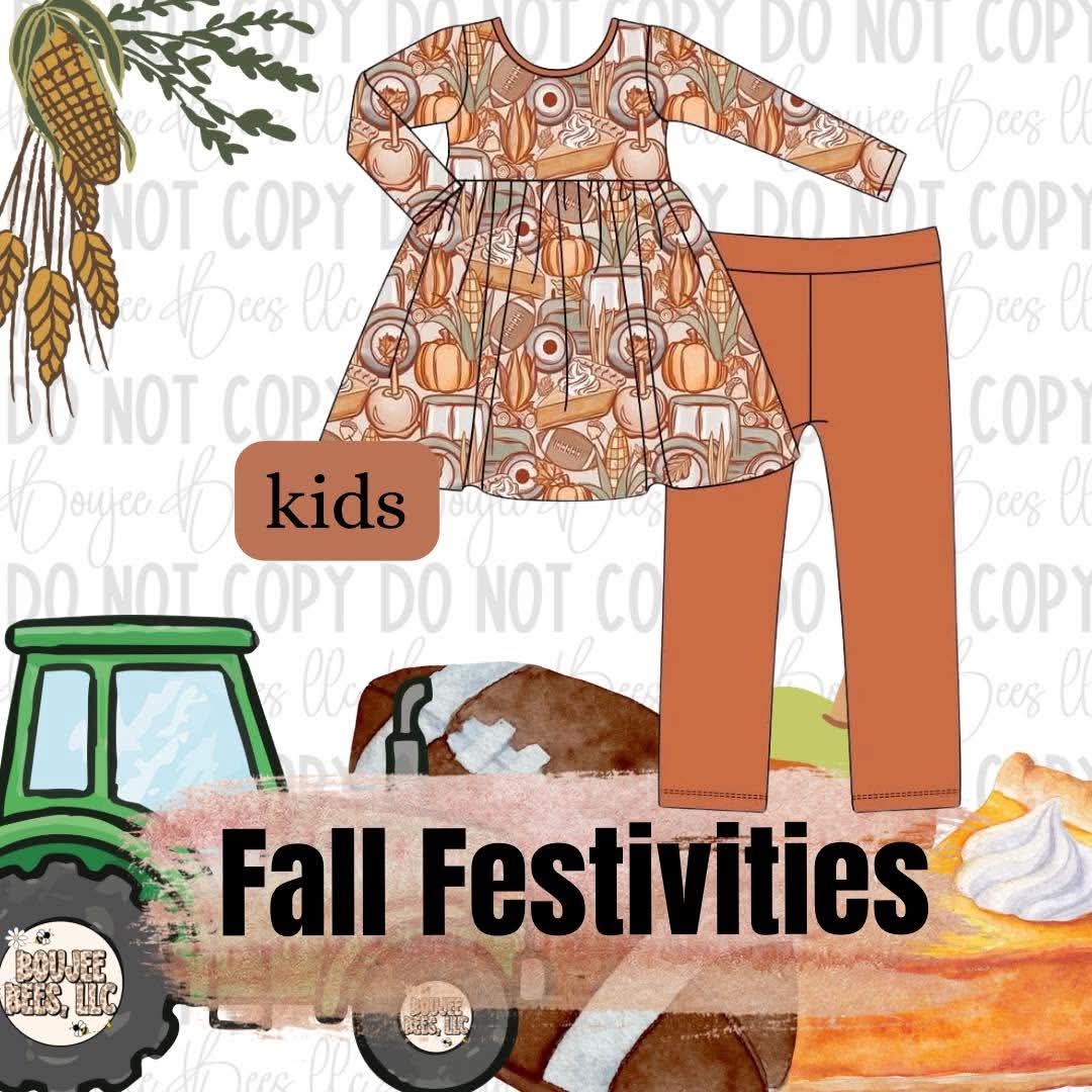 Fall Festivities 2 Piece Peplum Set