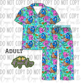 Just Keep Swimming Adult 2 Piece Set