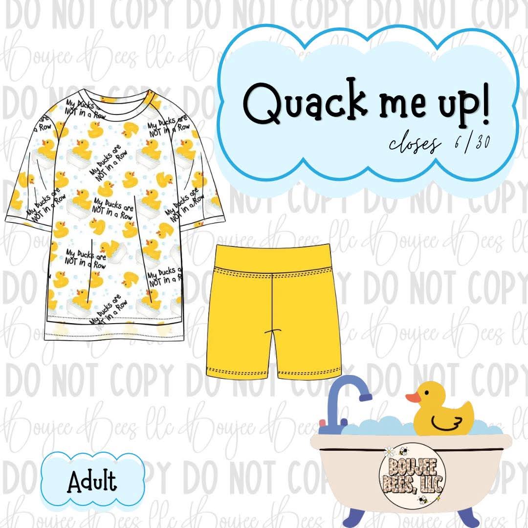 Quack Me Up Adult Set