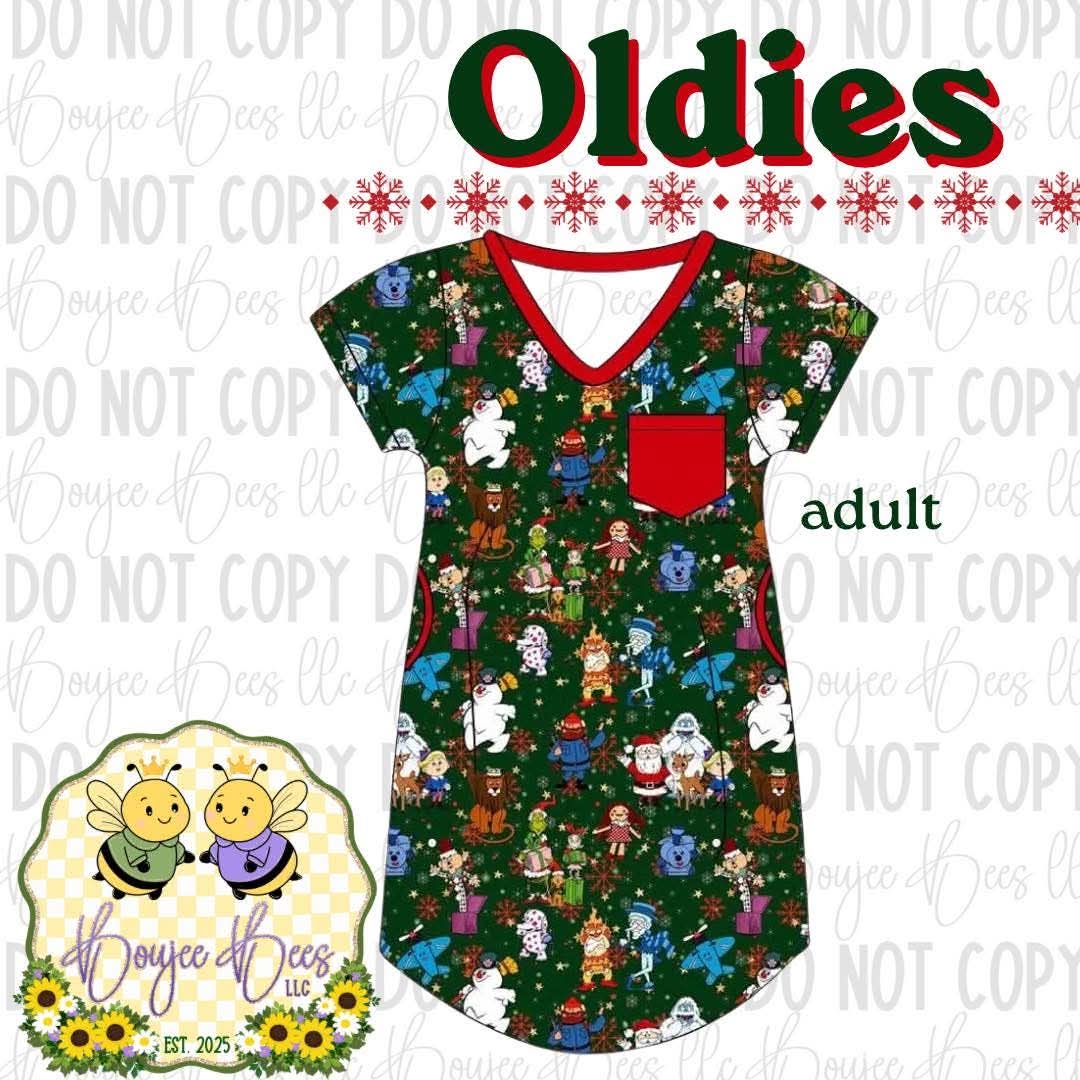 Oldies Christmas NightGown