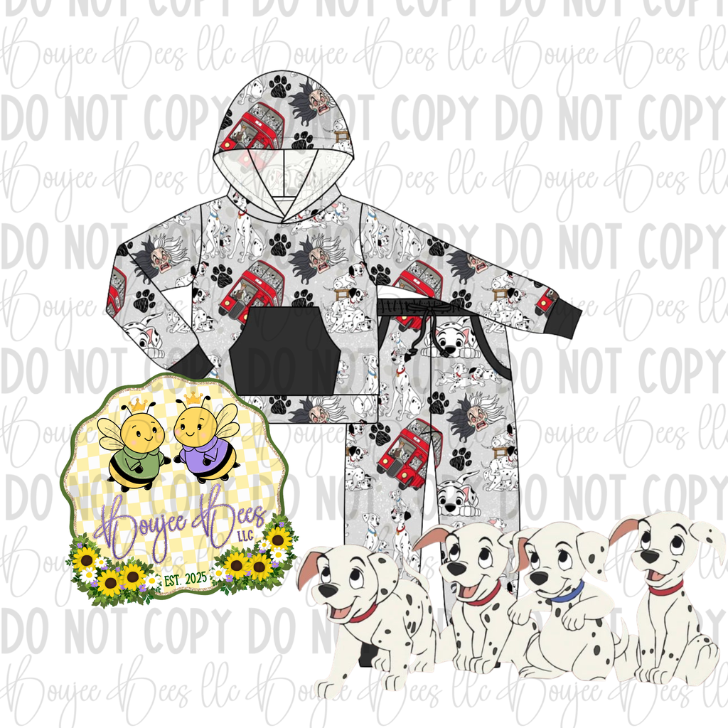 101s World Tour 2 Piece Hooded Jogger Set