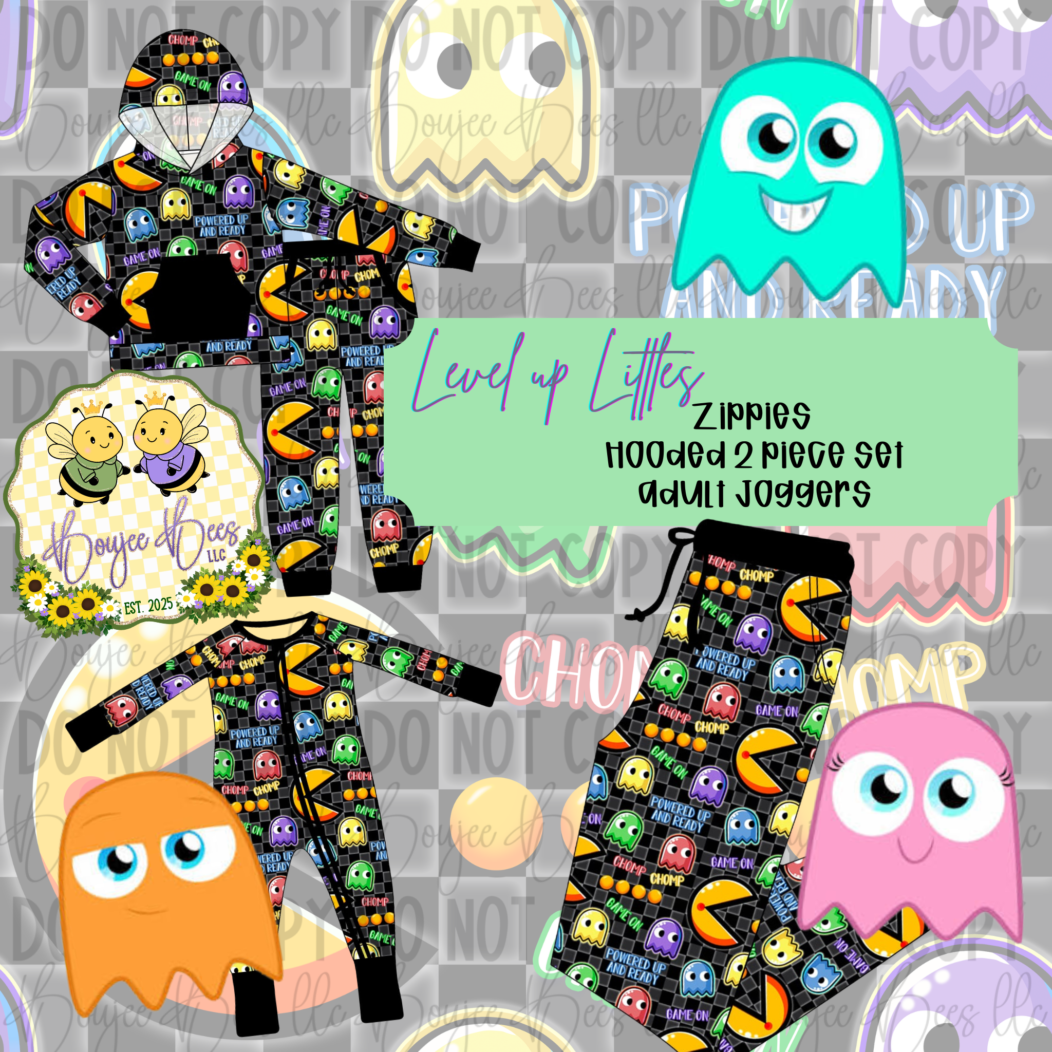 Pac- Man Adult Joggers