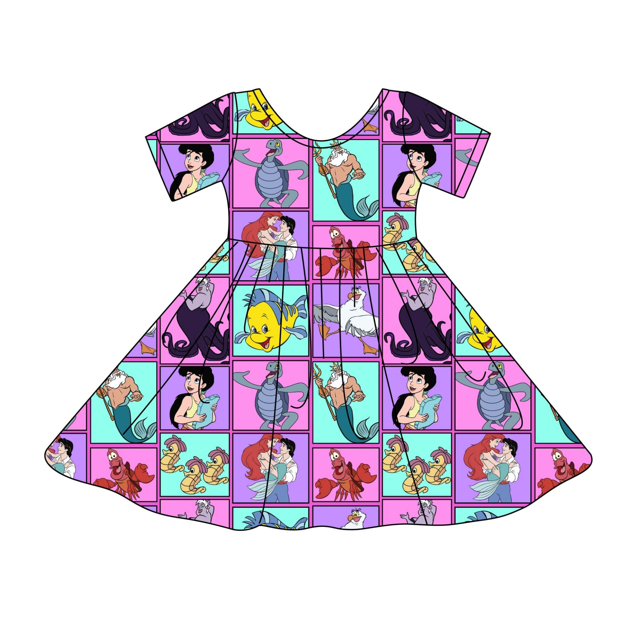 A Little Mermaid Magic Twirl Dress