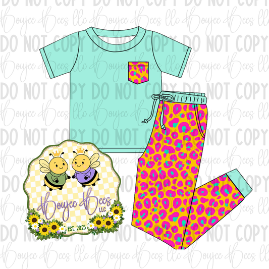 Glow Getter Adult Shirt and Joggers Set