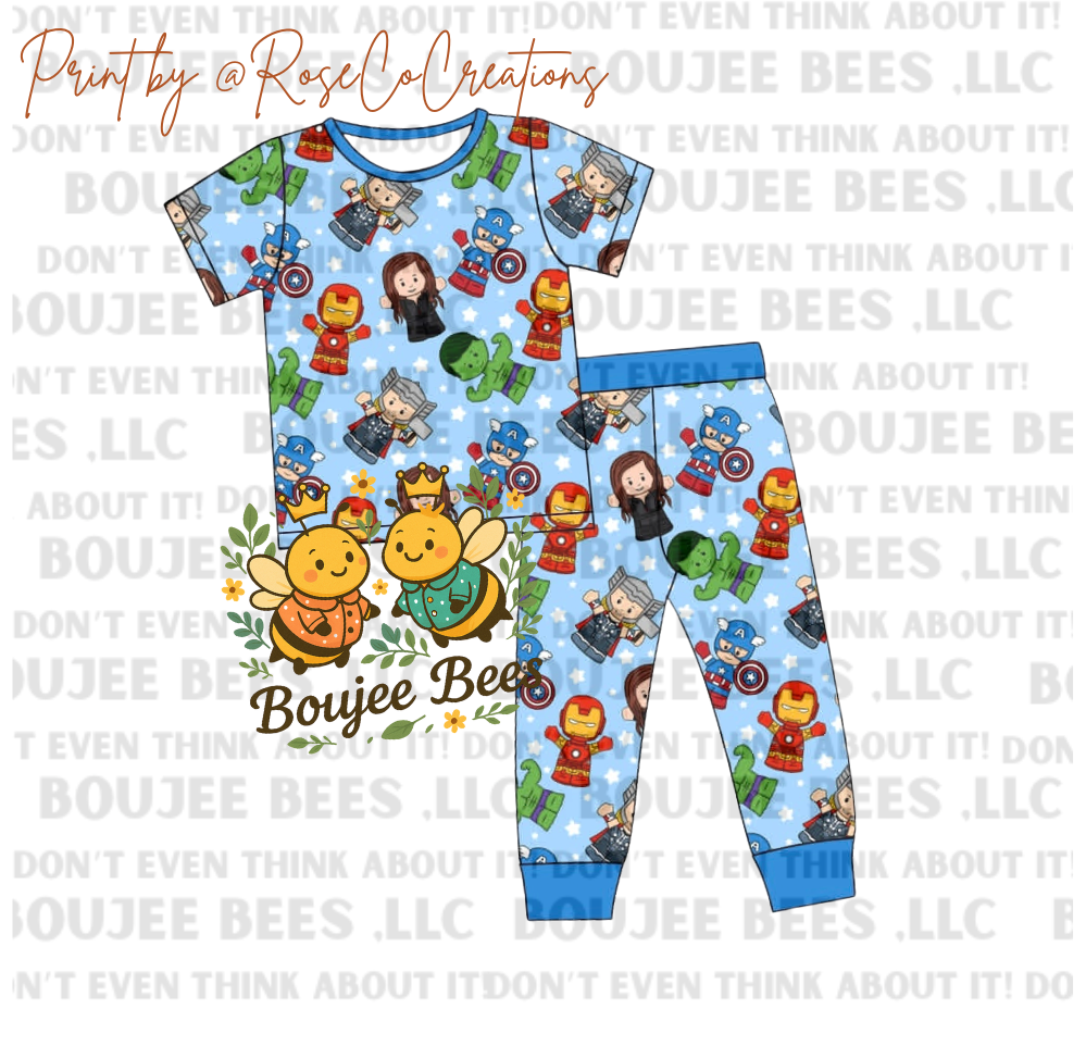 Little People, Big Hero’s 2 Piece Sleep Set