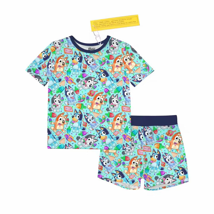 Heeler Summer Fun 2 Piece Shorts Set