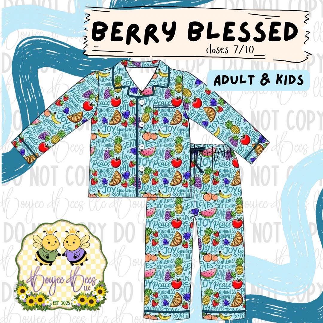 Berry Blessed Fruits 2 Piece Set