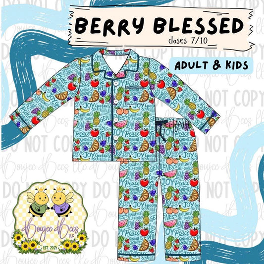Berry Blessed Fruits 2 Piece Set