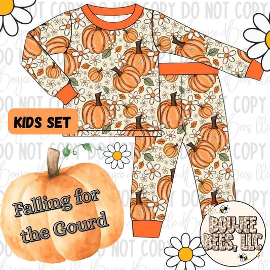 Falling for the Gourd 2 Piece Kids Set