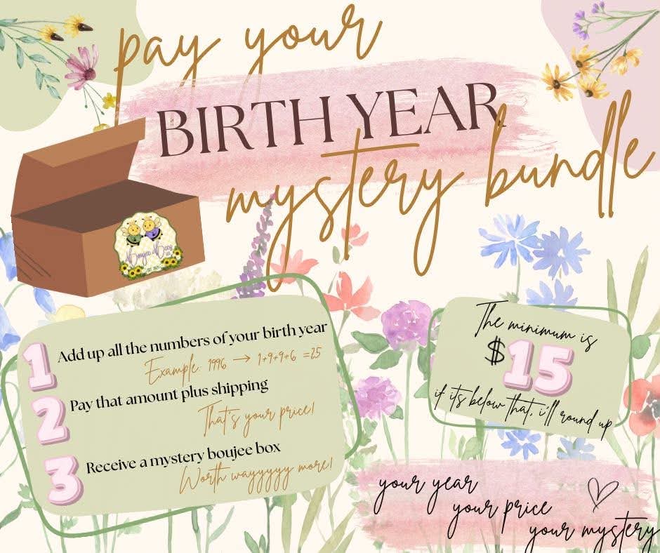 Mystery Birth Year Box