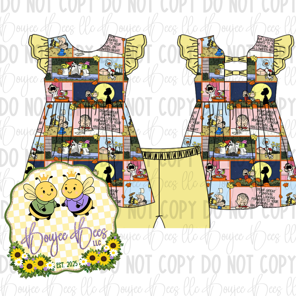 Great Charlie 2 Piece Bow Back Peplum and Pants Set