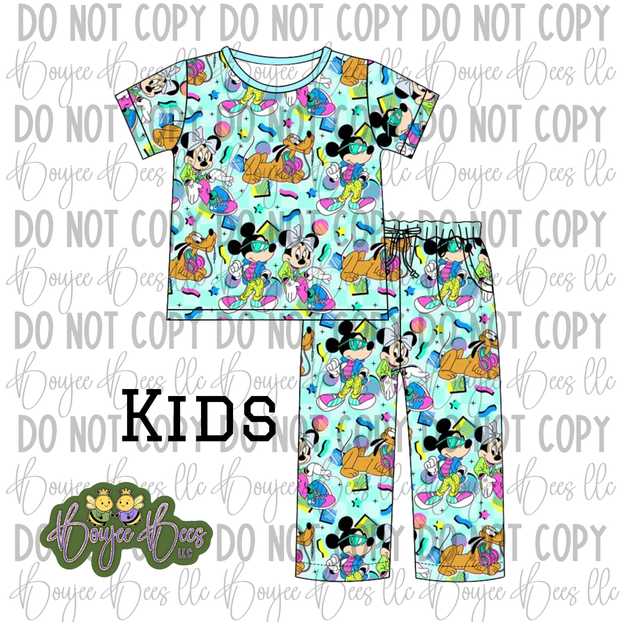 Saved by the Crew Kids Pants Set