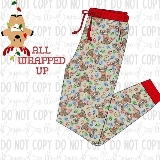 All Wrapped Up Adult Joggers