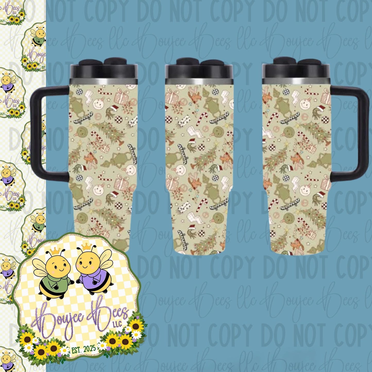40oz Printed Tumblers- August Order