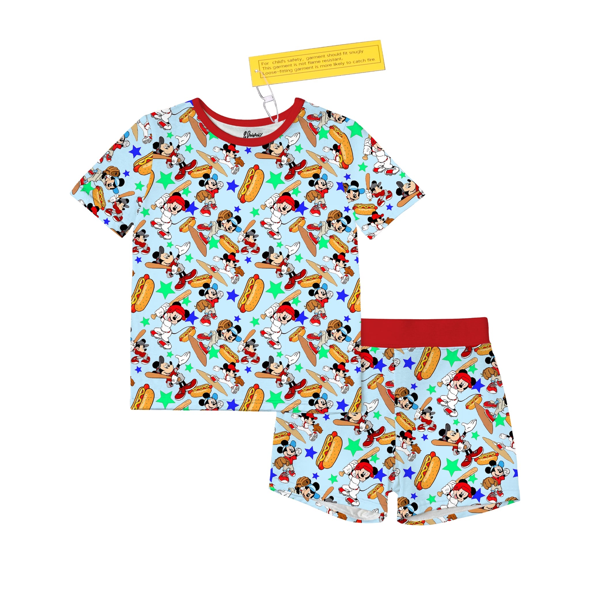 Oh Boy! 🐭 2 Piece Shorts Set