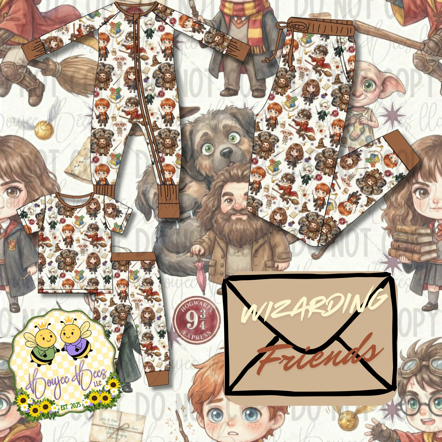 Wizarding Friends Adult Joggers