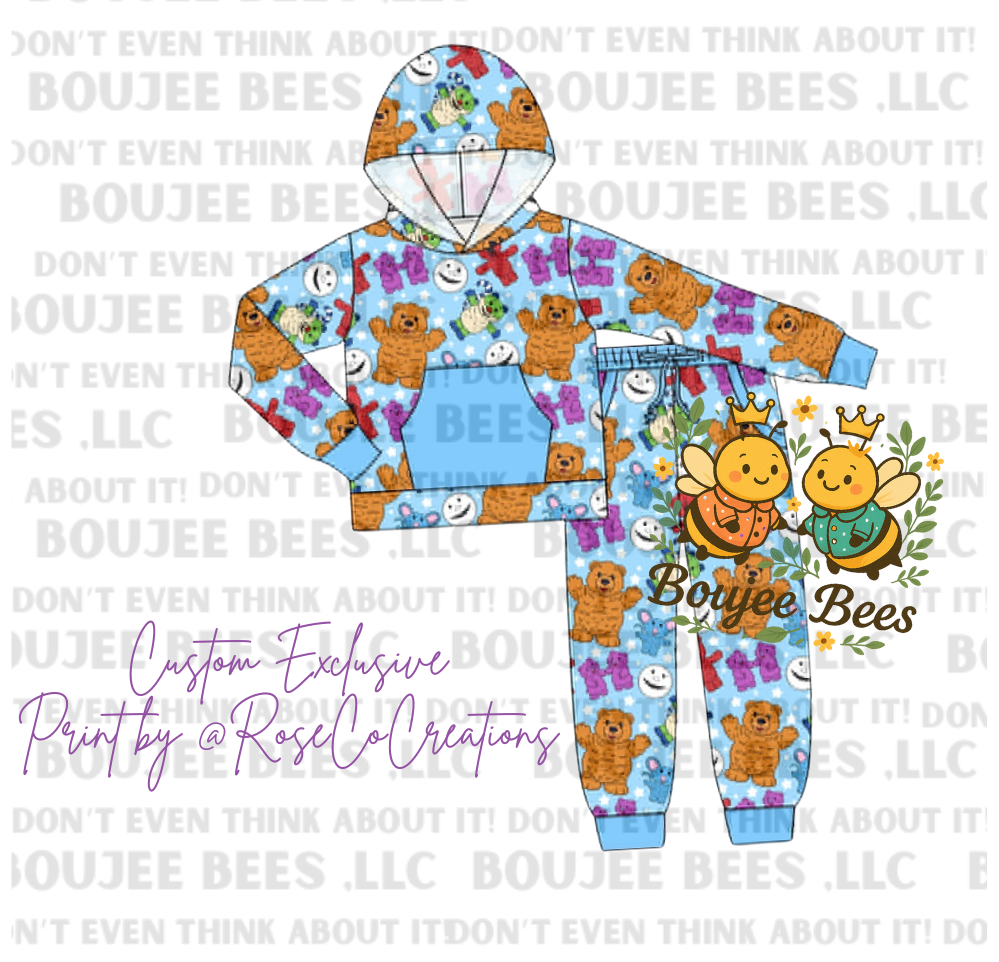 Balcony Bedtime Buddies Kids 2 Piece Set