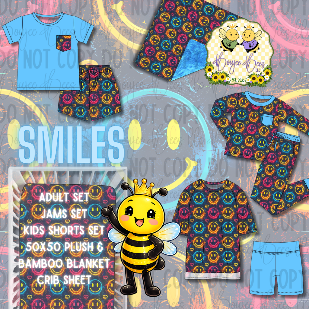 Smiles 2 Piece Jams Set
