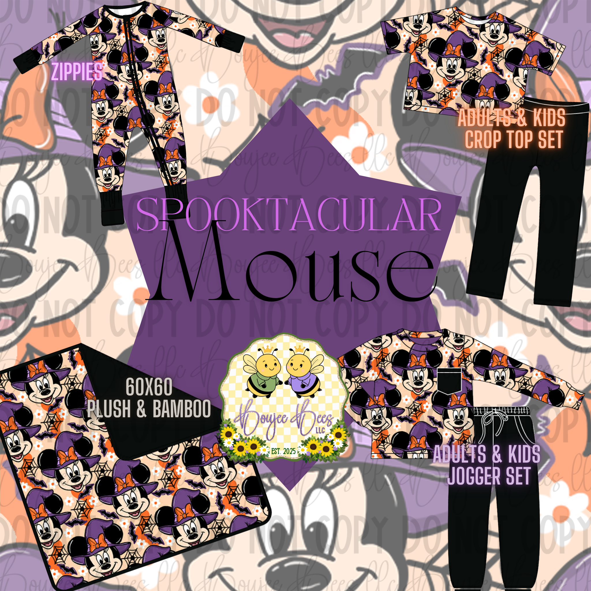 Spooktacular Mouse Zippie