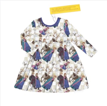 Warm Hearts and Cozy Starts Twirl Dress RTS