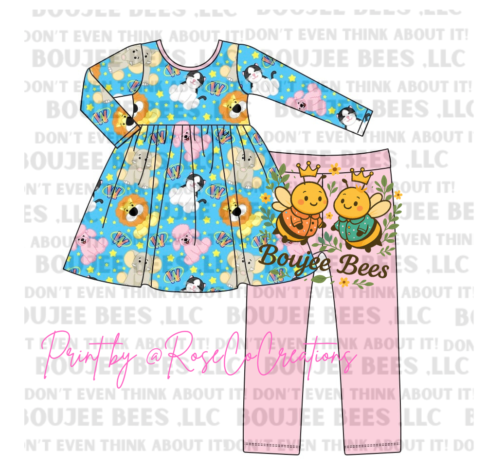 Stuffy Squad Goals 2 Piece Twirl Set