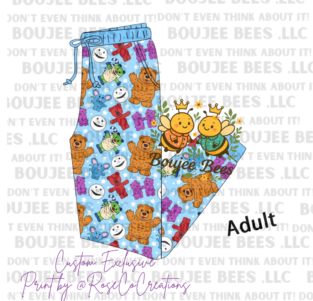Balcony Bedtime Buddies Adult Joggers
