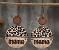 Light Mama Leopard Wooden Dangles
