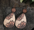 Sunflower Wooden Dangles
