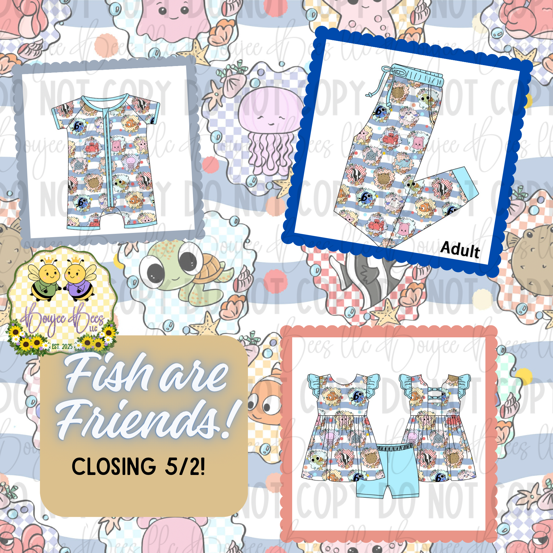 Fish are Friends Shortie