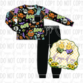 Boo to You Kids French Terry Bamboo Jogger Set