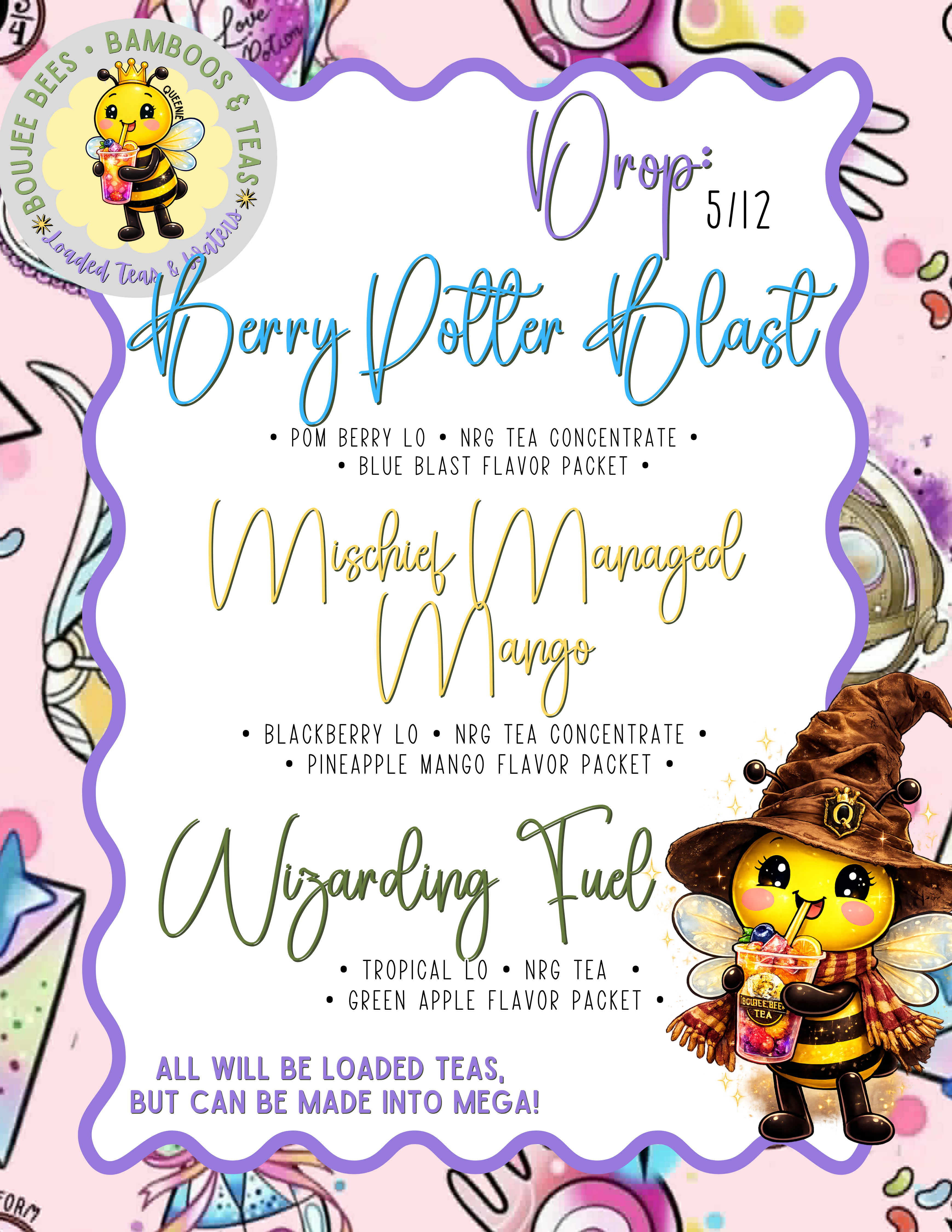 5.12 WIZARDING Tea Flavor Drop