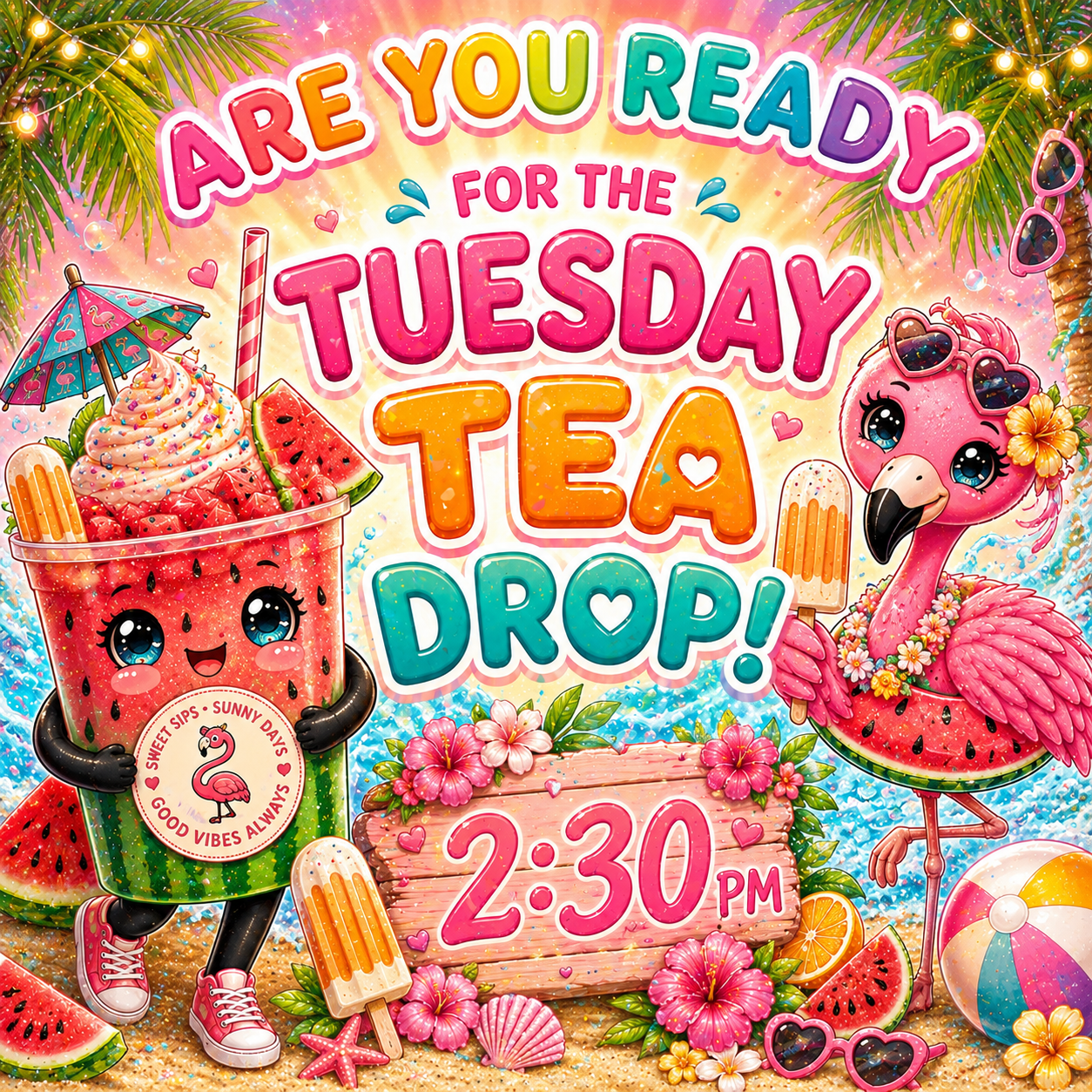 5.19 Start of Summer Tea Flavor Drop