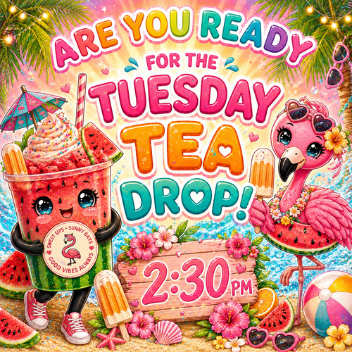 5.19 Start of Summer Tea Flavor Drop