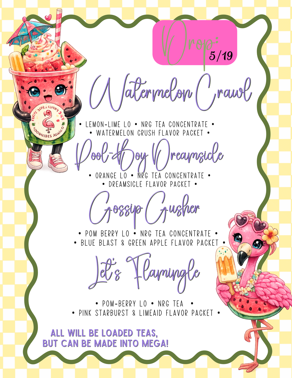 5.19 Start of Summer Tea Flavor Drop
