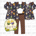 Mousey Hallows Long Sleeve Peplum Set