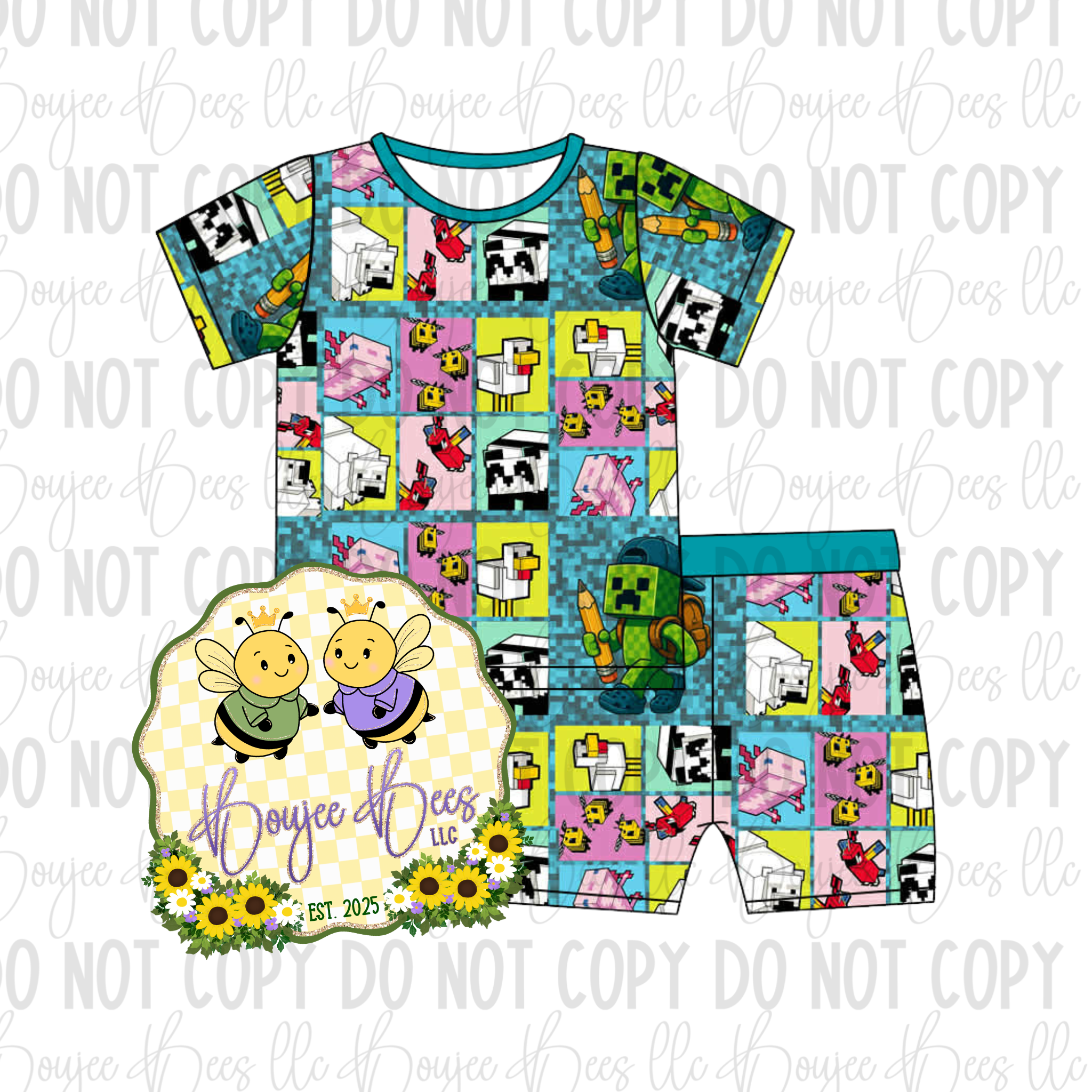 MC School Ed. Shorts Set