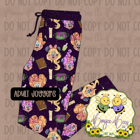 Sanderson Sisters Adult Joggers