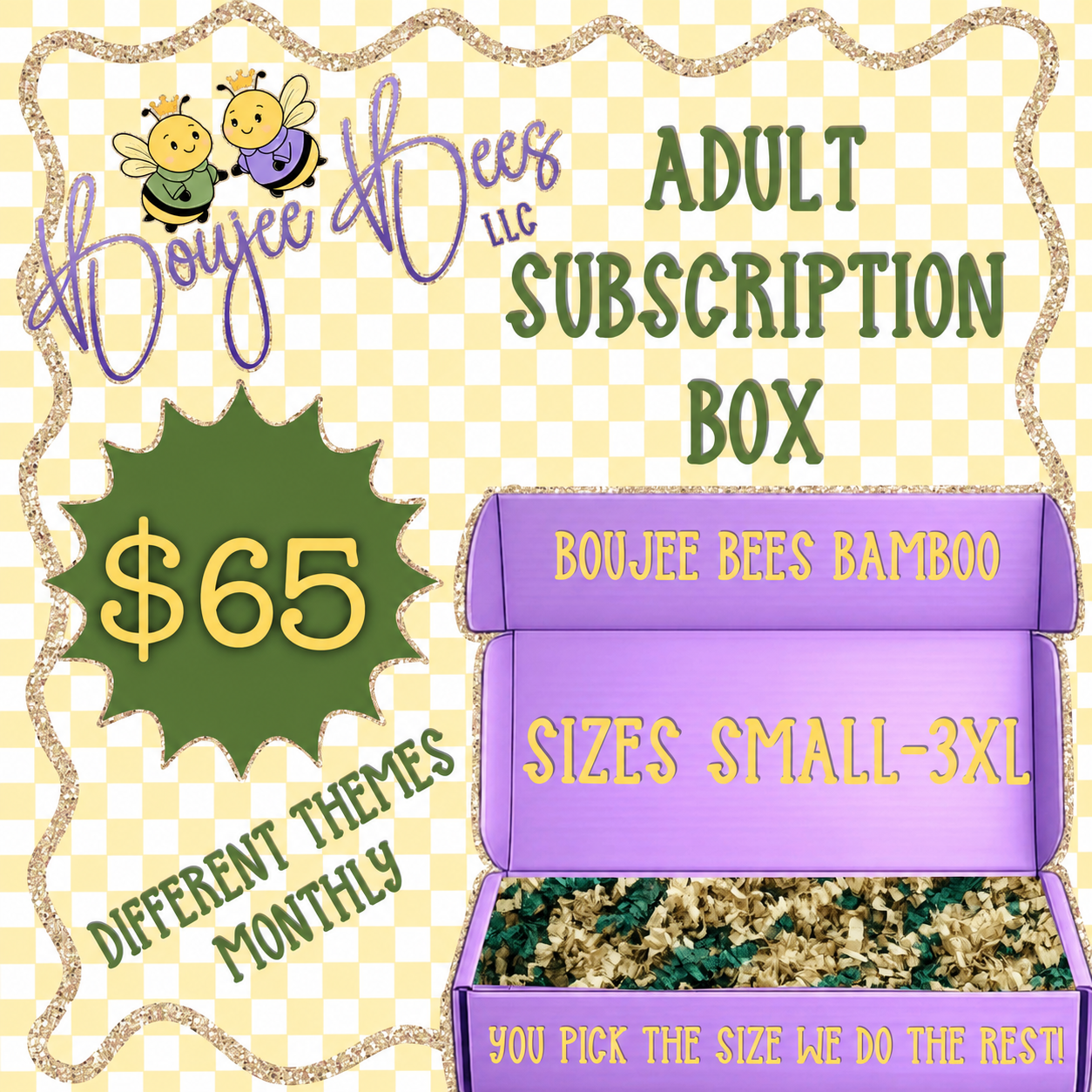 Monthly Adult Subscription Box